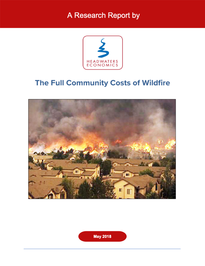 Costs of Wildfire